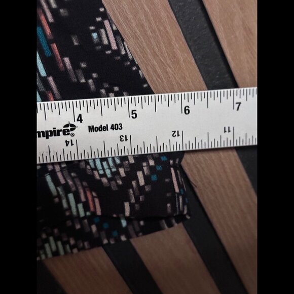 Elevenses Jumpsuit Small Womens Black One Piece Geometric Roll Tab Coverall - Picture 7 of 10